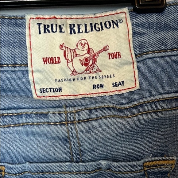 TRUE RELIGION jeans, Halle rise‎ super skinny jeans, size 28. - Picture 8 of 11